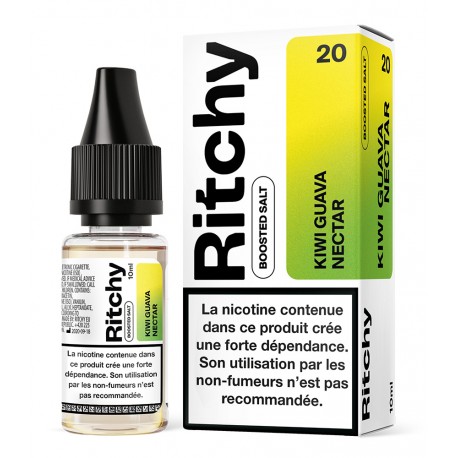 Ritchy Kiwi Guava Nectar aux sels de nicotine