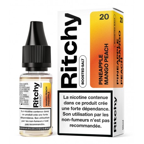 Ritchy Pineapple Mango Peach aux sels de nicotine